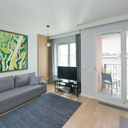 Apartament Chic Designer With Original Art And Old Town View Gdańsk