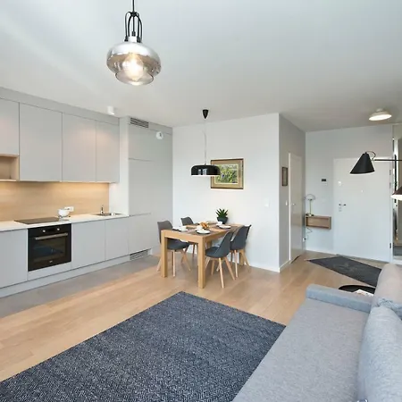 Apartament Chic Designer With Original Art And Old Town View Gdańsk